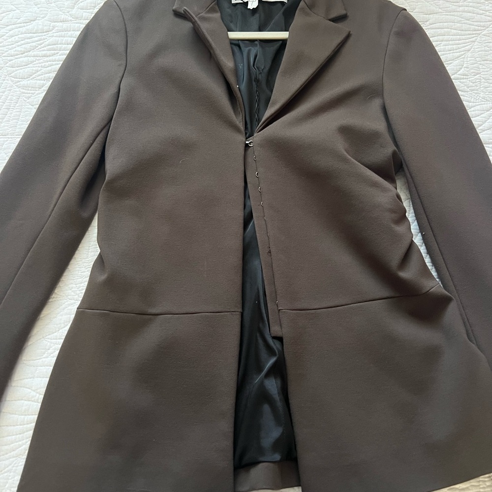 Zara Dark Brown Women's Blazer